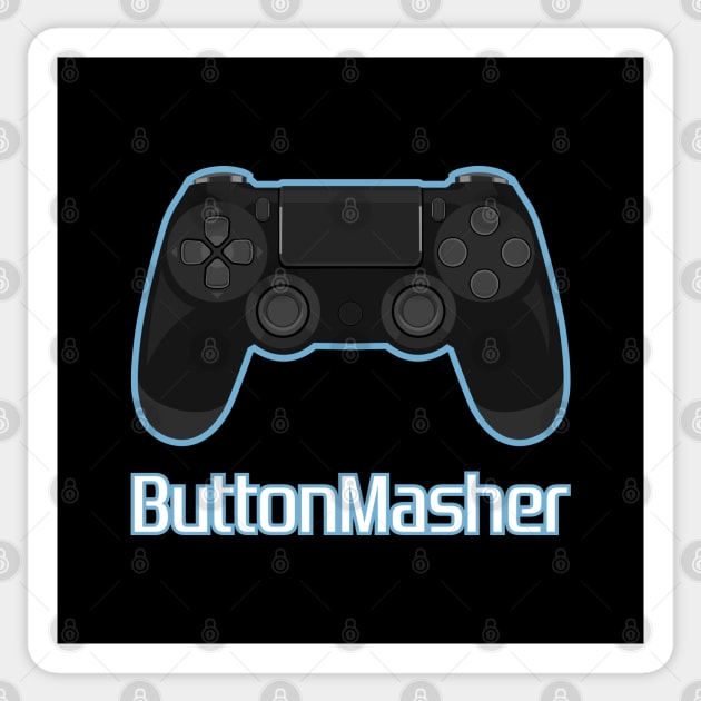 Button masher Sticker by Phil Tessier